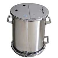Manual Powder Coating Equipment Hopper - Color: Sliver