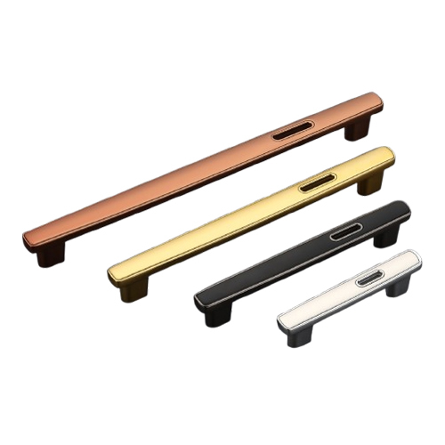 Chrome Finish Stainless Steel Lever Handle - Coating Type: Powder Coated