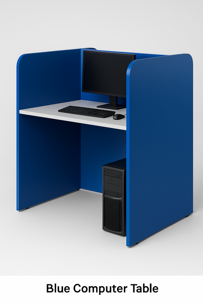 Electric Blue - Pre-Laminated MDF Board