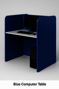 Electric Blue - Pre-Laminated MDF Board