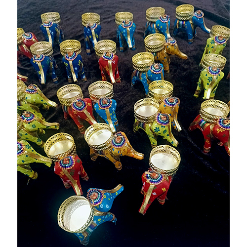 Elephant Tea Lights Candle Holders