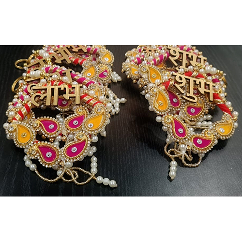 Shubh Labh Wall Hanging - Color: Multicolor
