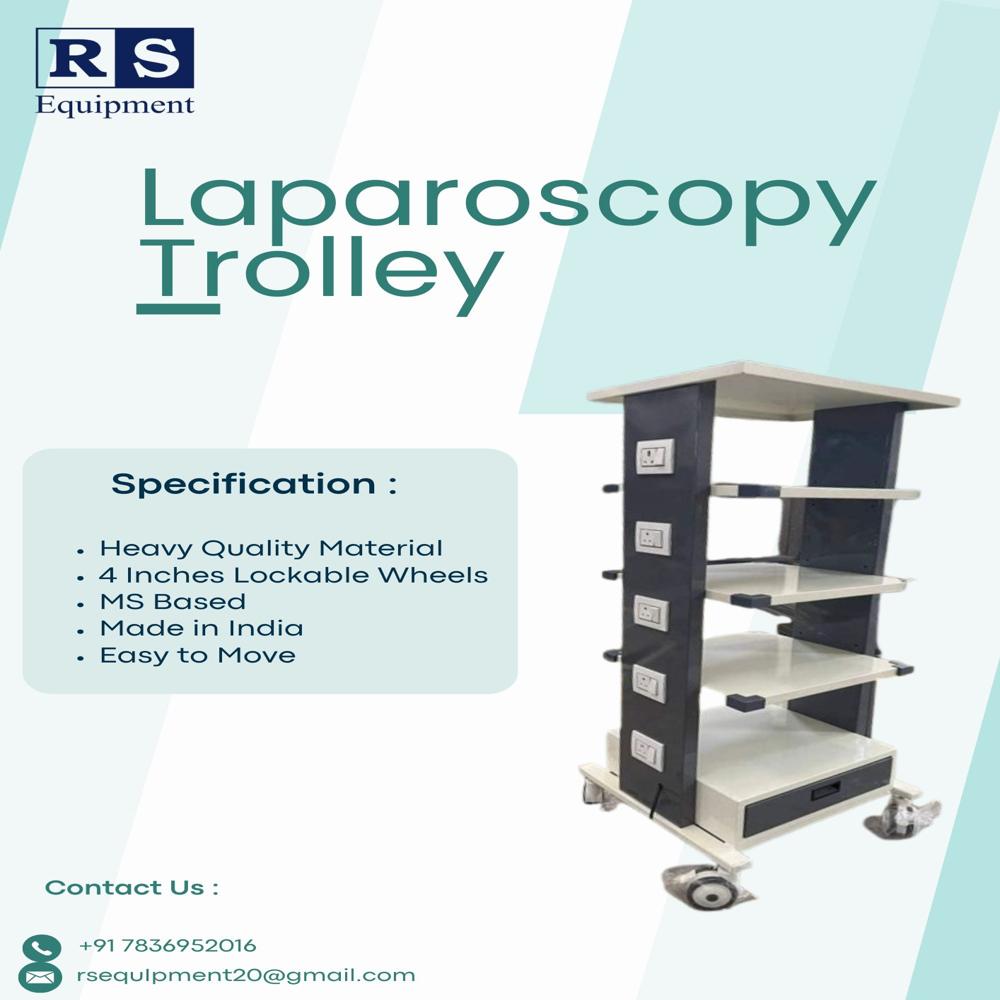 Laparoscopic Hospital Trolley - Feature: Corrosion Resistance