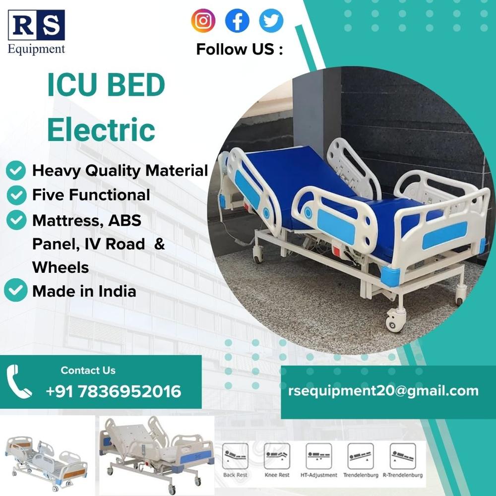 5 Functions Electric Icu Bed