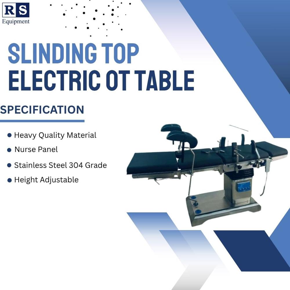 Rse- 2011 Sliding Top Electric Ot Table - Capacity: 250 Kg