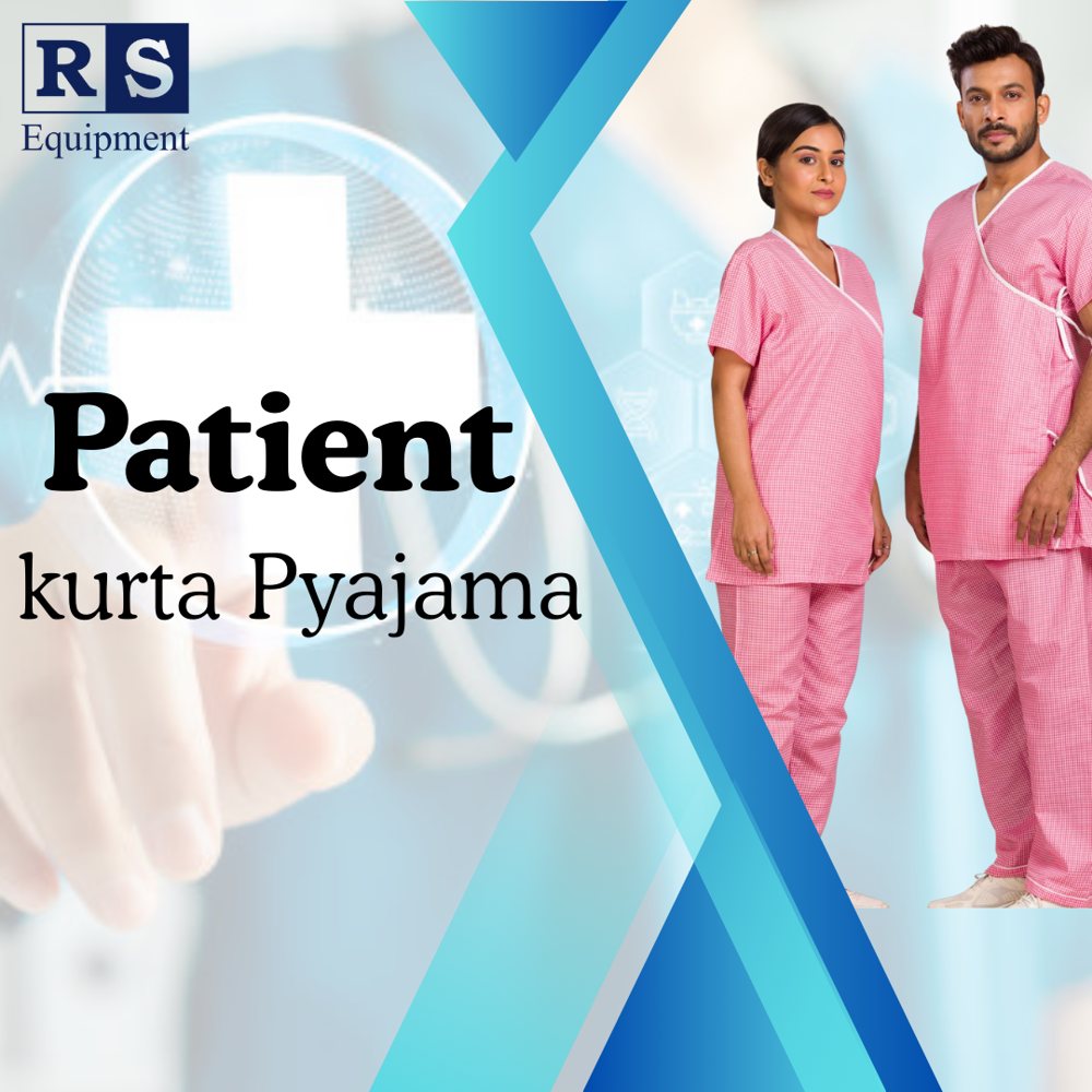 Patient Kurta Pyjama - Color: Blue