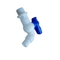 Glossy White Pvc Nozzle Tap - Feature: Easy To Use
