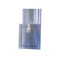 Standard Garbage Chute - Ms / Ss, 1550 X 450 Mm, Silver, 1.2 Mm Thickness | Fire Resistant, Wall/floor Mounted, Automatic Cleaning System, 1 Year Warranty