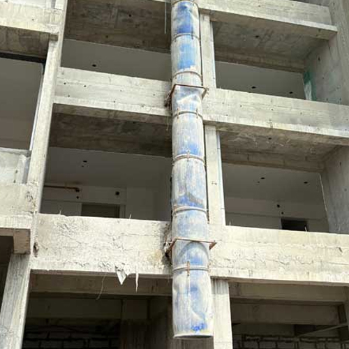 PVC Debris Chute
