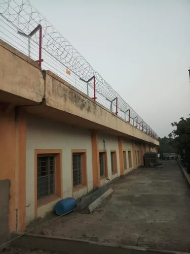 Razor Blade Concertina Coil Fencing