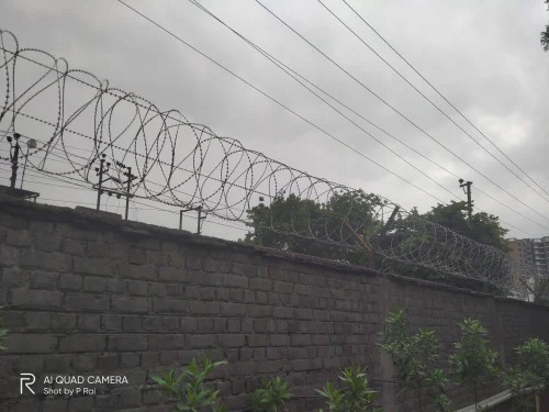 Razor Blade Concertina Coil Fencing