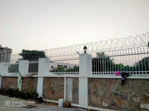 Flat Wrap Razor Coil Fencing