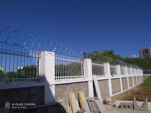 Flat Wrap Razor Coil Fencing