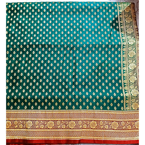 Banarsi Nylon Silk Saree - Color: Multicolor