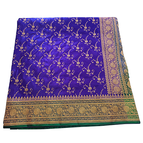 Fancy Nylon Saree - Color: Wine Magenta