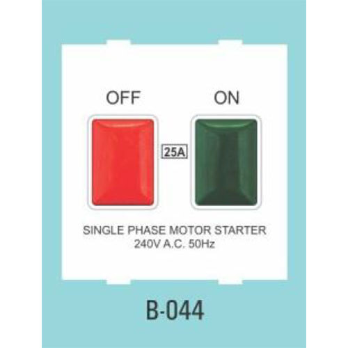 Motor Starter | 25 Amp Motor Starter B-044 - Color: Red And Green
