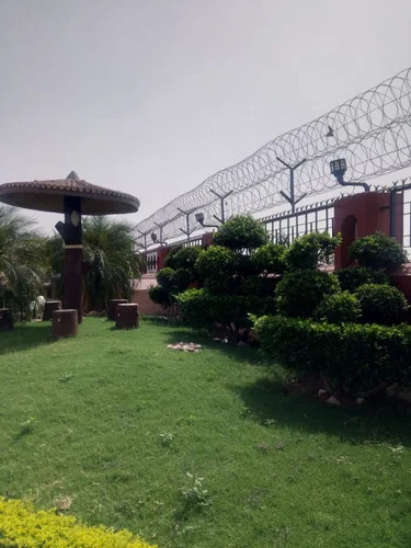 Galvanized Iron concertina coil Fencing