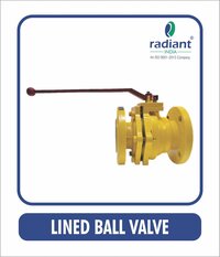 PFA Lined Ball Valve