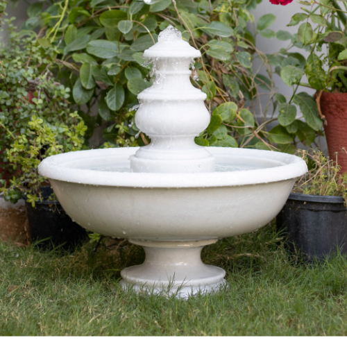 Pure White Marble Fountains