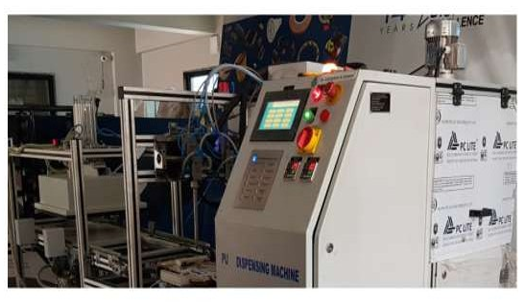 Two Head X-Y Table with Vacuum Chamber Dispensing Machine