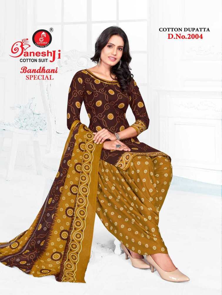 Ganeshji Bandhani Special Vol-2  Dress Material