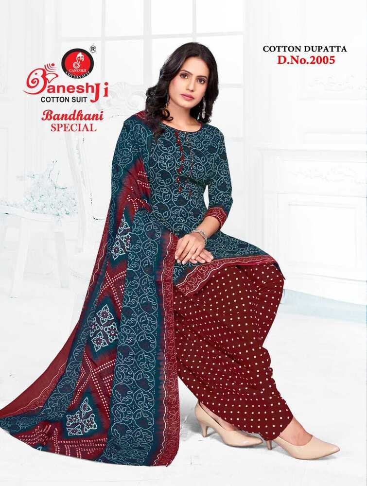 Ganeshji Bandhani Special Vol-2  Dress Material