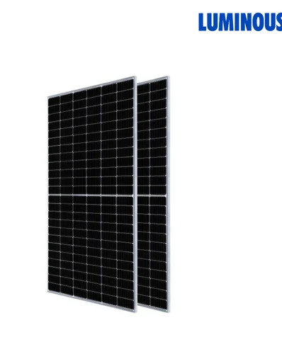 500w Luminous Bi Facial Solar Panel - Color: Black