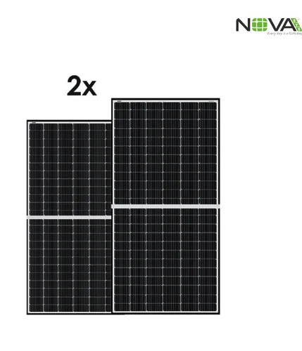 550W Novasys Greenergy BI Facial Solar Panel