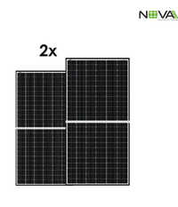 550W Novasys Greenergy BI Facial Solar Panel