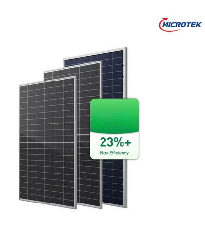 500w Microtek Bi Facial Solar Panel - Color: Black at Best Price in ...