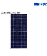500W Luminous Monoperc Half Cut Solar Panel - Color: Blue