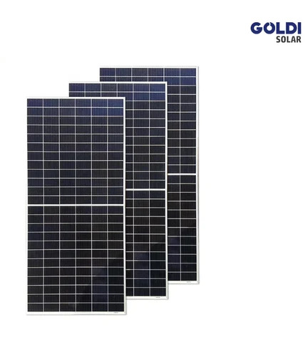 560W Goldi Solar MonoPERC Half Cut Solar Panel