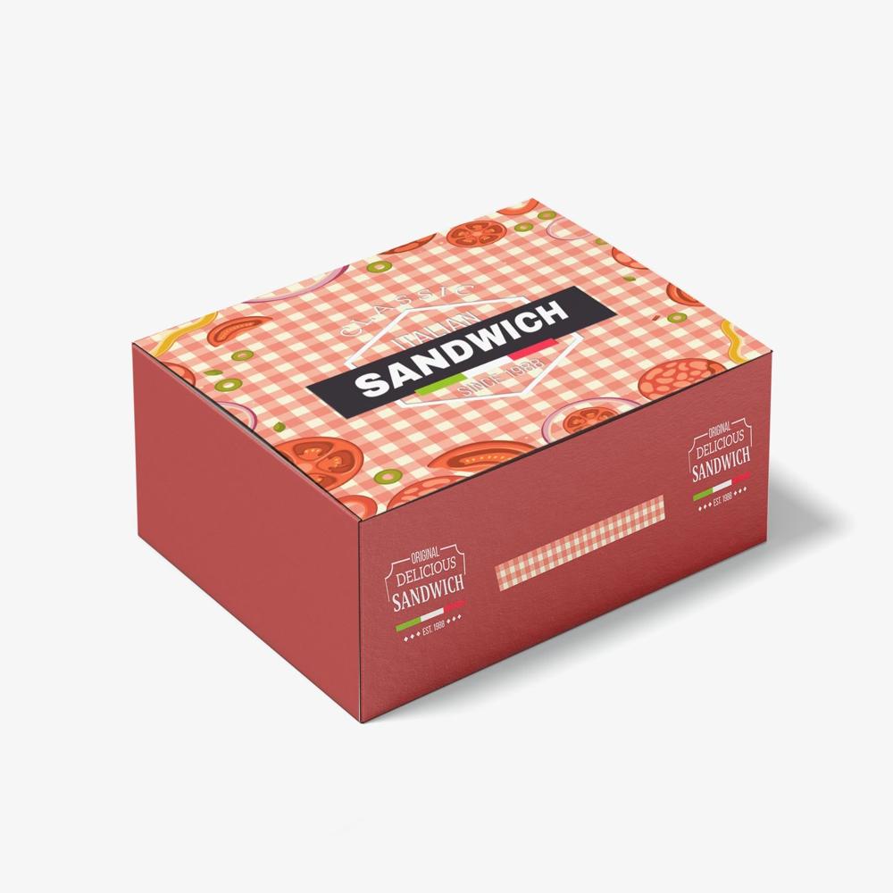 Burger Box - Color: Multi Color