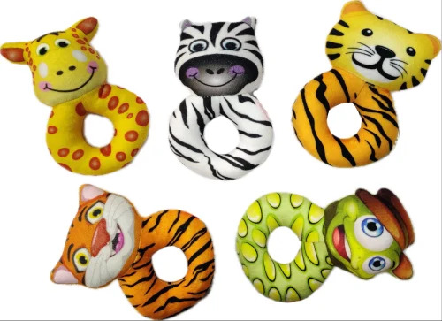 Baby Handheld Soft Rattle Toy