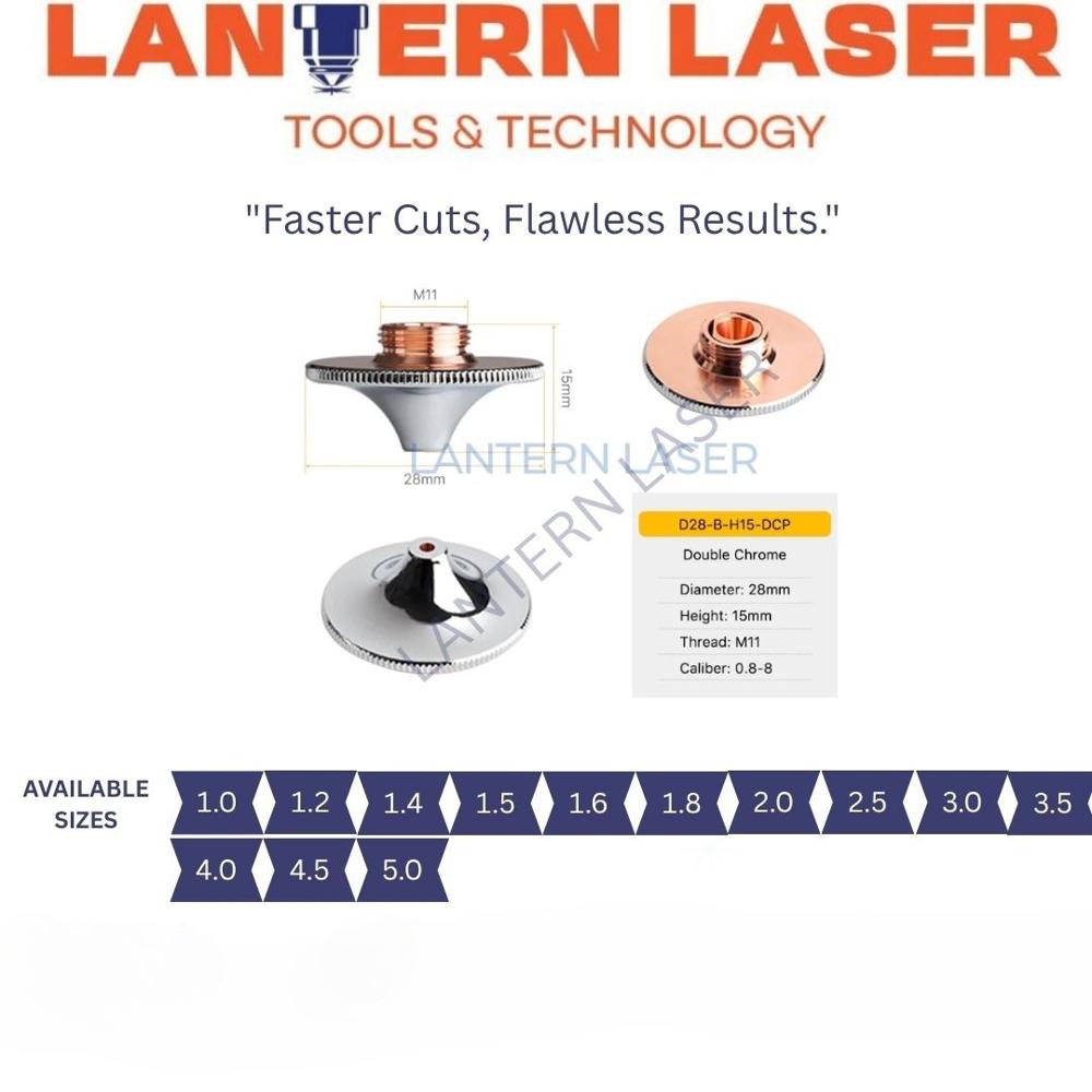 LASER CUTTING NOZZLE D28 HIGHSPEED