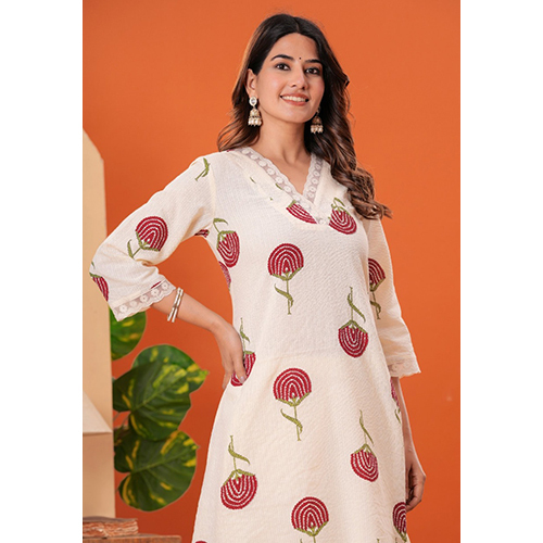 Ladies Kurti - Color: Multicolor
