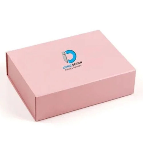 Light Pink Cardboard Gift Box