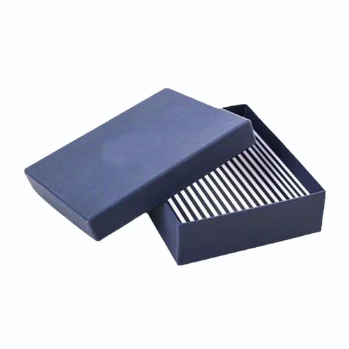 Navy Blue Cardboard Gift Box