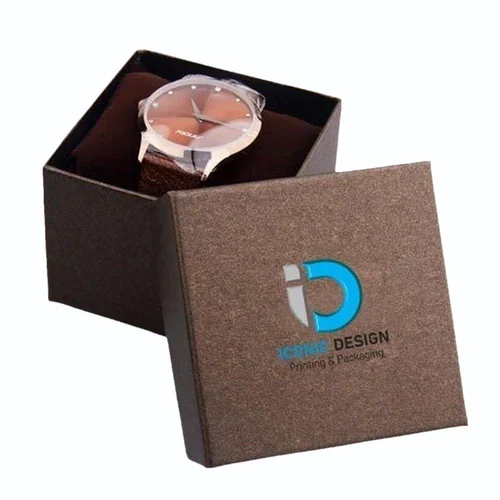Brown Cardboard Watch Gift Boxes