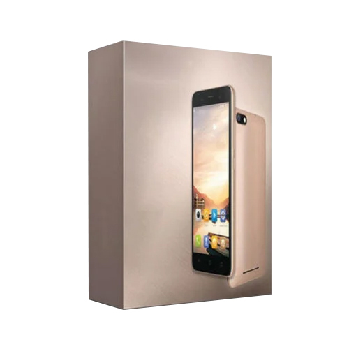 300 Gsm Mobile Phone Gift Packaging Boxes - Color: Rose Gold (Base)