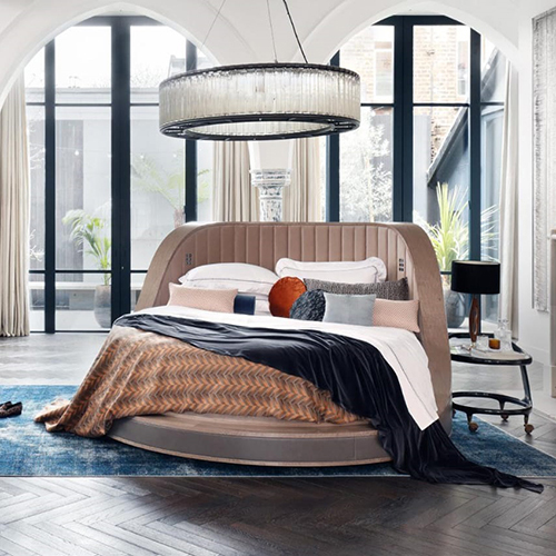 Contemporary Round Bed