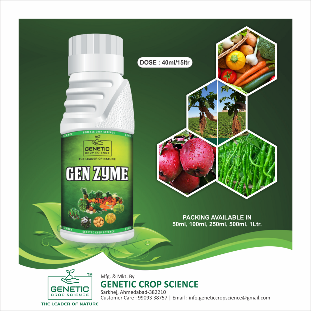 Zyme Liquid (Gen Zyme) - Application: Agriculture