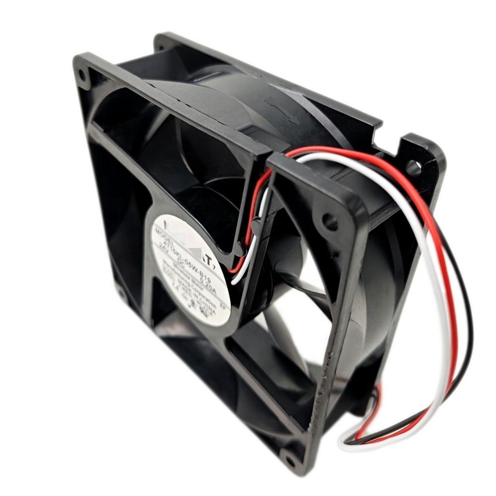 Nmb Mat 4715kl-05w-b19 24v 0.20a Silent Inverter Cooling Fan 12cm - Color: Black
