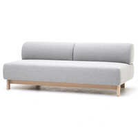 Natural Elephant Sofa 3 Seater Bench - Color: Grey