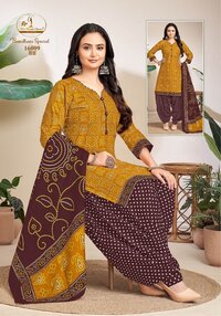 Miss World Bandhani Special Vol-16  Dress Material