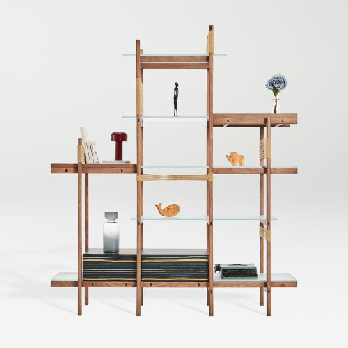 Book Rack - Color: Brown