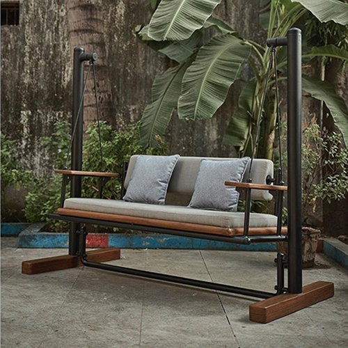Outdoor Swing - Color: White
