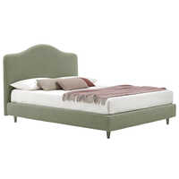 Wooden Hotel Bed