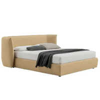 Wooden Hotel Bed