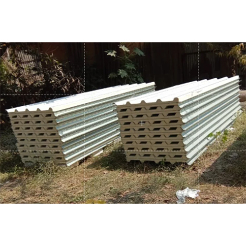 Galvanised Puf Shed - Color: White